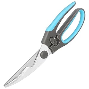 Asdirne Geflügelschere Hühnerschere Edelstahl Komfortgriff