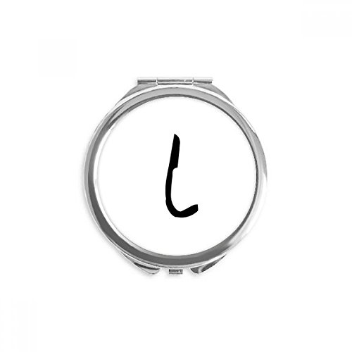 Miroir à la main alphabet grec iota idée cadeau originale et utile