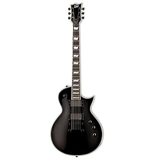 ESP LTD EC-401BK Guitare électrique Noir + câble jack Keepdrum - Les Beatles, Paul McCartney, John Lennon, RIngo Starr, George Harrison ESP LTD EC-401BK Guitare électrique Noir + câble jack Keepdrum – Image 2