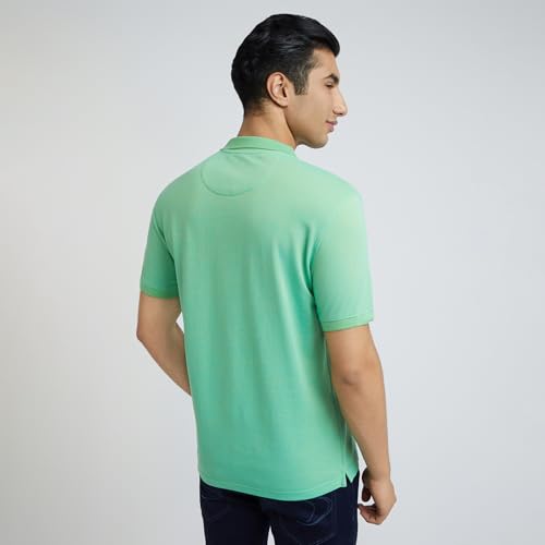 Image of Park Avenue Men Cotton Blend Slim Fit T-Shirt