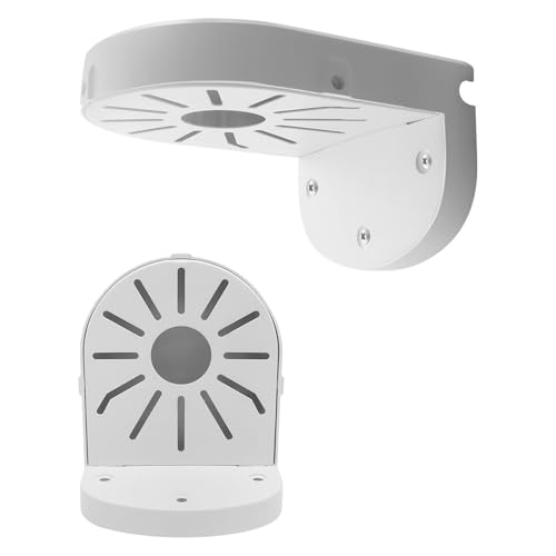 Support de Caméra de Sécurité Dôme, Support pour Montage Murale, Caméra de Surveillance/Sécurité, Support en Forme de L, Support de Montage pour Caméra...