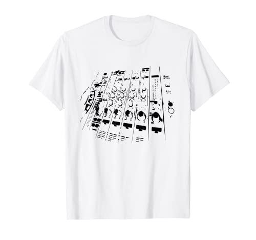 Disc Jockey Tocadiscos Trance Música Electrónica DJ Camiseta