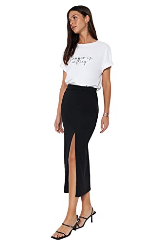 Jupe droite maxi crayon Trendyol la solution pour une silhouette allongée - 3
