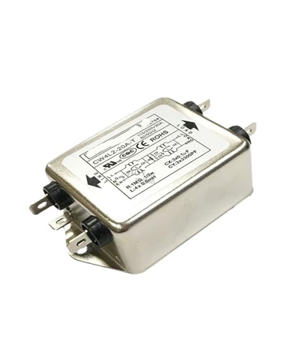Filtro de potencia monofásico CW4L2-20A-ST de dos etapas con terminal para soldar