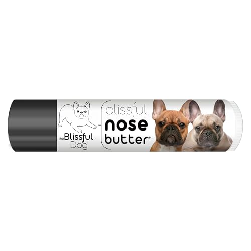 Image of The Blissful Dog French Bulldog Black Masked Fawn Unscented Nose Butter - Dog Nose Butter, 0.15 Ounce