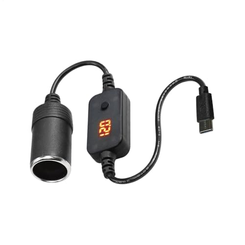 Adaptador de convertidor de enchufe de coche, cable convertidor de enchufe de coche | Cable transformador para automóvil,Adaptador de cargador de coche ligero para automóviles, camiones