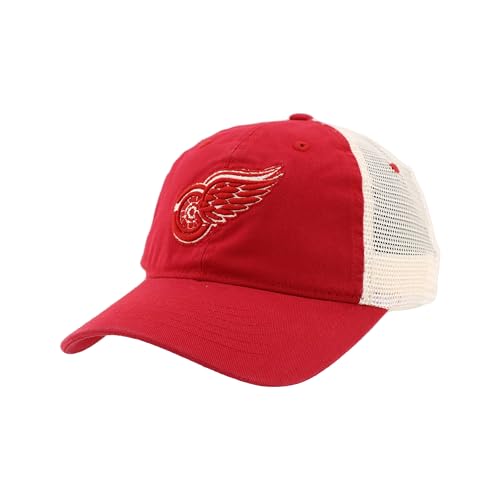 Detroit Red Wings NHL Officially Licensed Adjustable Snapback Hat University Icon Team Color