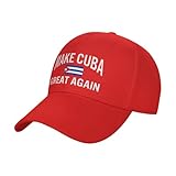 XingFox Gorra de béisbol Ajustable Make Cuba Great Again para Hombres y Mujeres