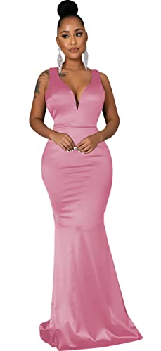 Image of FairyLove Womens Sexy Bridesmaid Formal Evening Gown Dresses Wedding Guest Dress