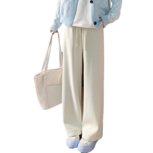 【冬のあったか裏起毛ワイドパンツ】レディース ロング丈 ハイウエスト 美脚効果 体型カバー 防寒 ゆったり リラックス 無地 ルームウェア カジュアル フリーサイズ