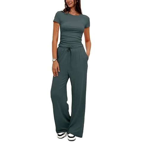 LICOBOD Comfy vacation travel biker Lounge sets 2 piece outfits for women shorts casual Workout Tracksuit Sets Streetwear Cover