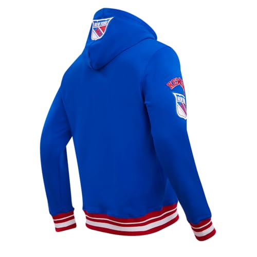Image of Pro Standard Men's NHL Retro Classics Brushed Back French Terry Pull Over Hoodie