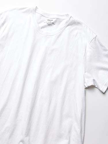 DKNY Unisex-Adult Cotton Crew Neck T-Shirt-Multipack2
