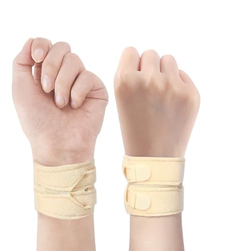 Clcyricher 手首 サポーター【2枚組】 腱鞘 関節 固定 二重加圧 固定サポーター 怪我防止 超薄&軽量 吸汗速乾 スポーツ 家事 作業 育児 パソコン/スマホ操作 男女兼用 手首用サポーター