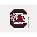 NCAA University of South Carolina 49172012 Perfect Cut Color Decal, 4
