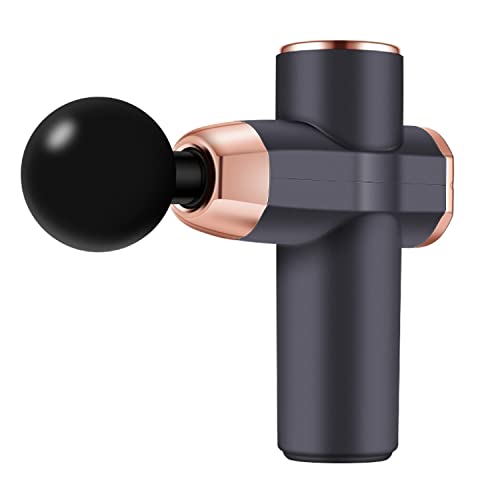 Aiveisi Massage Gun Deep Tissue Mini Massager Usb Charging Lightweight Portable Percussion Muscle Gun For Athletes Handheld Pocket Size Body Neck Shoulder Back Arm Waist Leg Foot Massager (Grey) #TOP6