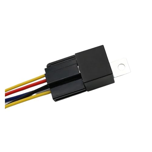 Relé 12V 4 pines de 40A para control eléctrico automotriz