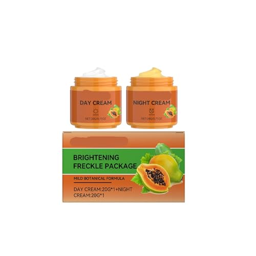 Crema Facial De Papaya: Hidratante, Humectante, Iluminadora Y Suave For El Cuidado La Piel Del Rostro(1PCs)