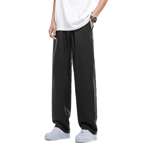 Summer Thin Men's Pants Chinese Style Cotton and Linen Casual Trouser4