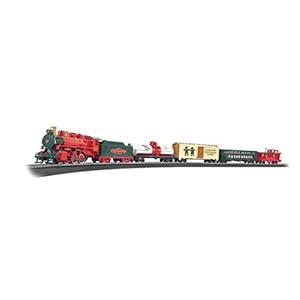 Bachmann Trains – Jingle Bell Express Ready To Run Electric Train Set – HO Scale
