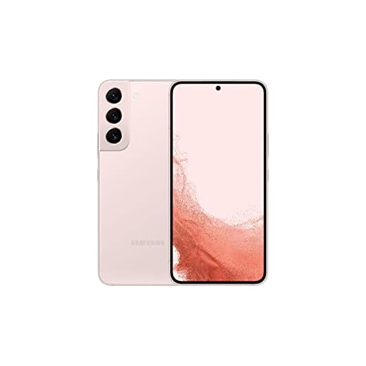 SAMSUNG Galaxy S22+ Cell Phone, Factory Unlocked Android Smartphone, 256GB, 8K Camera & Video, Brightest Display Screen, Long Battery Life, Fast 4nm Processor, US Version, Pink Gold