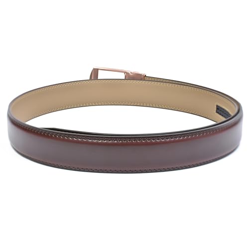 Image of WildHorn Men's Genuine Leather Belt for Men| Premium Auto-Lock Buckle | Adjustable up to 48 inch | Formal & Casual Wear | Micro-Adjust Fit | Stylish Gift Box Included