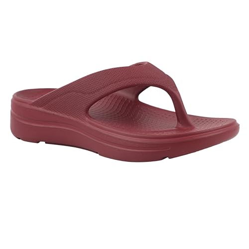 NEOZ Womens Flipflops, W ZENO-CRANBERRY_4 (B0CQ2BGBTW) Amazon Price History, Amazon Price Tracker