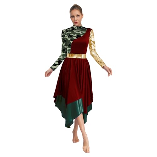 Robe danse contemporaine liturgique et costume spectacle jazz S-XXL