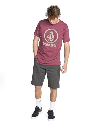 Image of Volcom Men's Vmonty Chino Shorts - 22 inch Outseam, Relaxed Fit, Durable Cotton Fabric