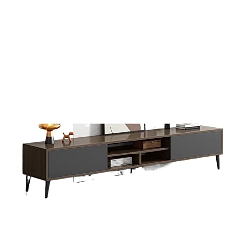 TABKER Mueble Televisión Gabinete de TV, Sala de Estar del hogar, gabinete de TV Elevado y Grueso, gabinete de Dormitorio, gabinete de Almacenamiento Multifuncional Simple