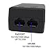 Real HD 48V 24W 0.5A POE Injector Adapter Power Supply,10/100Mbps IEEE 802.3af Compliant, Up to 100M (328 Feet), for Most Cisco/Polycom/Aastra Phones and More