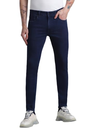 Image of Jack & Jones Men's Skinny Fit Jeans | Low Rise | Jeans for Men