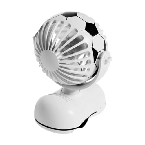 Ventilador de escritorio con base plegable para combatir el calor en casa