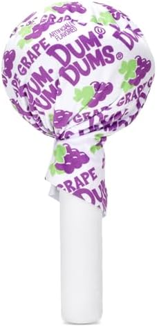 iscream Dum-Dums Jumbo Lollipop Shaped Accent Throw Pillow, Grape image 5