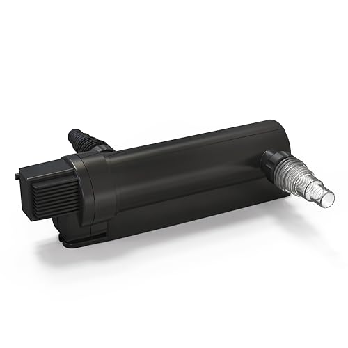 Pontec PondoTronic UVC 11 - schwarzes, universelles UVC-Vorklärgerät für klares Teichwasser / zur effektiven Beseitigung von grünem Wasser, Schwarz Pontec PondoTronic UVC 11 - schwarzes, universelles UVC-Vorklärgerät für klares Teichwasser / zur effektiven Beseitigung von grünem Wasser, Schwarz