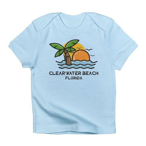 Cafepress 11842725047791C Florida Clearwater Beach T Shirt Cute Infant T-Shirt cover