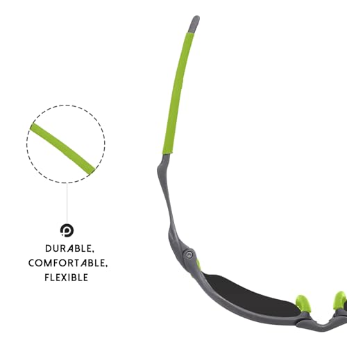 Image of Replacement Rubber Kits Nose Pieces & Earsocks for Oakley Romeo 2 - Green