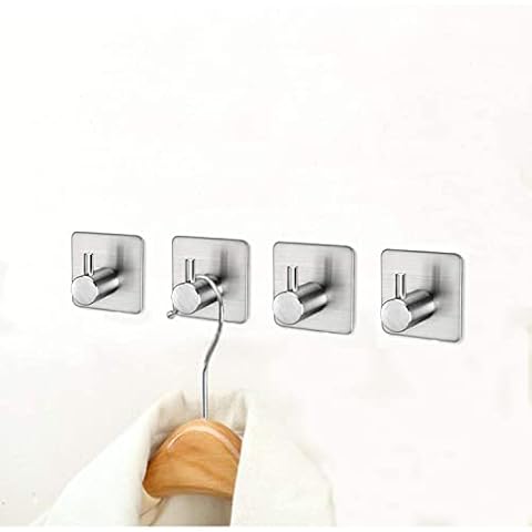 RAPECOTT Ganchos Adhesivos Potentes para Baño y Cocina Cover