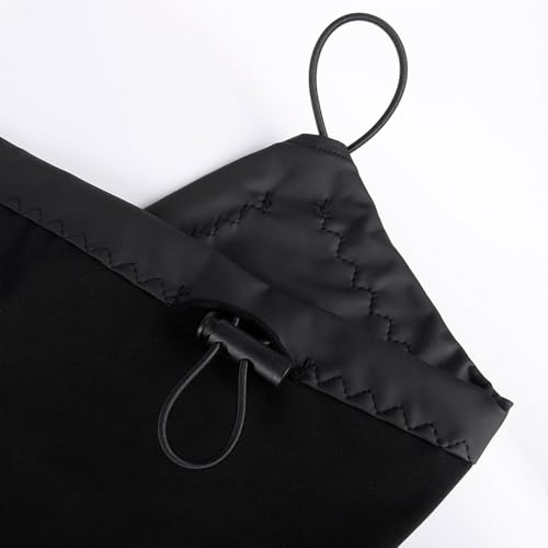 Soporte para casco con bolsa trasera impermeable y resistente al desgaste 6