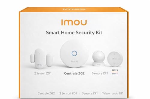 Smart Alarm Security Kit Completo, con Centralina e Sensori pronto all'uso - KIT-IOT-HomeAlarmKit-EU-5-N