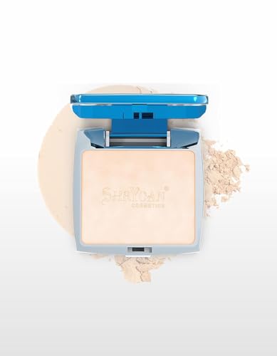BEMT 2-in-1 Face Powder, Lightweight Velvety Finish, Soft Texture, Long-Wear, Suitable for All Skin Types, Shade 01, 24g