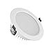 GYZLZZB Plafonnier intérieur Luminaire blanc panneau rond 5W Spot Spot Lumière Chaud Blanc 3000k Salle de bains Downlight Salon Picture Affichage Lampes d'accent 75mm Couper TROU SPARE Économie d'éner