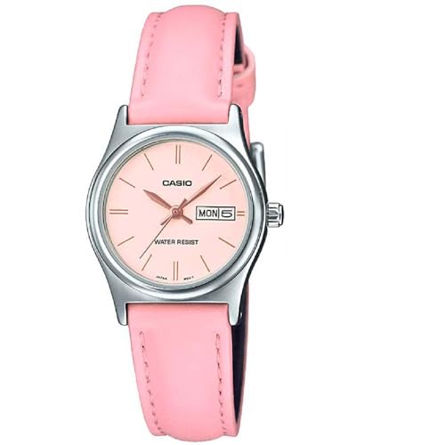 Casio Elegant Watch LTP-V006L-4B, Pink, Classic