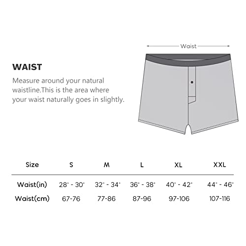 5Mayi Mens Underwear Boxers For Men Knit Cotton Boxers Mens Boxers Pack M #TOP5