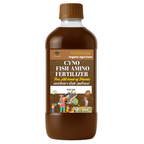 Image of Cyno Fish Amino Acid Meen amilam Plant Fertilizer (500 ML) 100% Natural & Organic