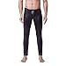 Produktbild Herren Leder Leggings in Schwarz Latex-Optik enganliegend Lederhose Herren Stretch Hose wetlook leggings für Streetwear, latex leggings Lange Enge Hüfthose Kunstleder Meggings Lack leggings (L/XL)