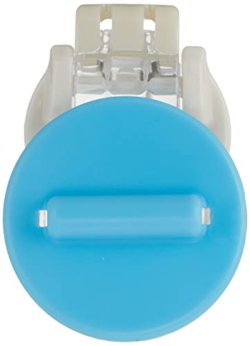 デビカ クリップ くるっと名札留め ブルー 063608