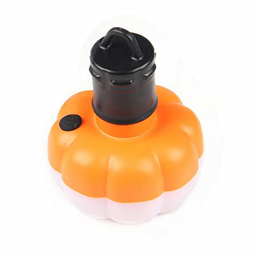 Lampe de camping citrouille pour illuminer vos soirées d'Halloween au jardin