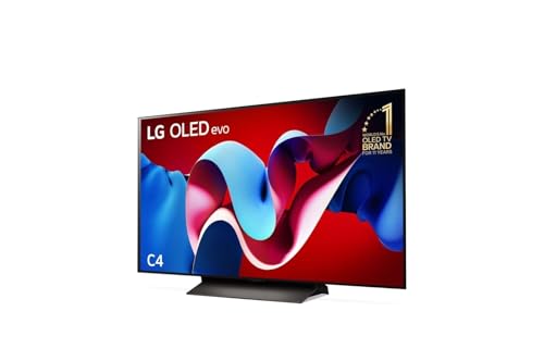 Image of LG OLED48C46LA 48-Inch 4K OLED evo Smart TV with AI ThinQ, Dolby Vision, Dolby Atmos, webOS, Alexa Built-In 2024 Black