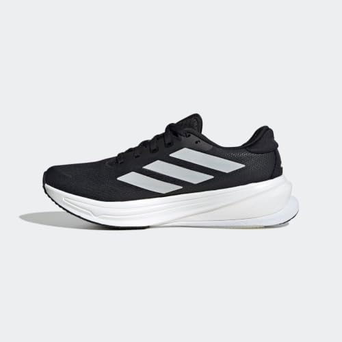 Image of adidas Supernova Rise Running Shoes, Black /Zero Metallic, 8 W